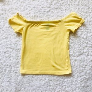 Off the Shoulder crop top